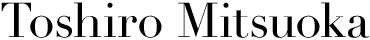 Toshiro Mitsuoka